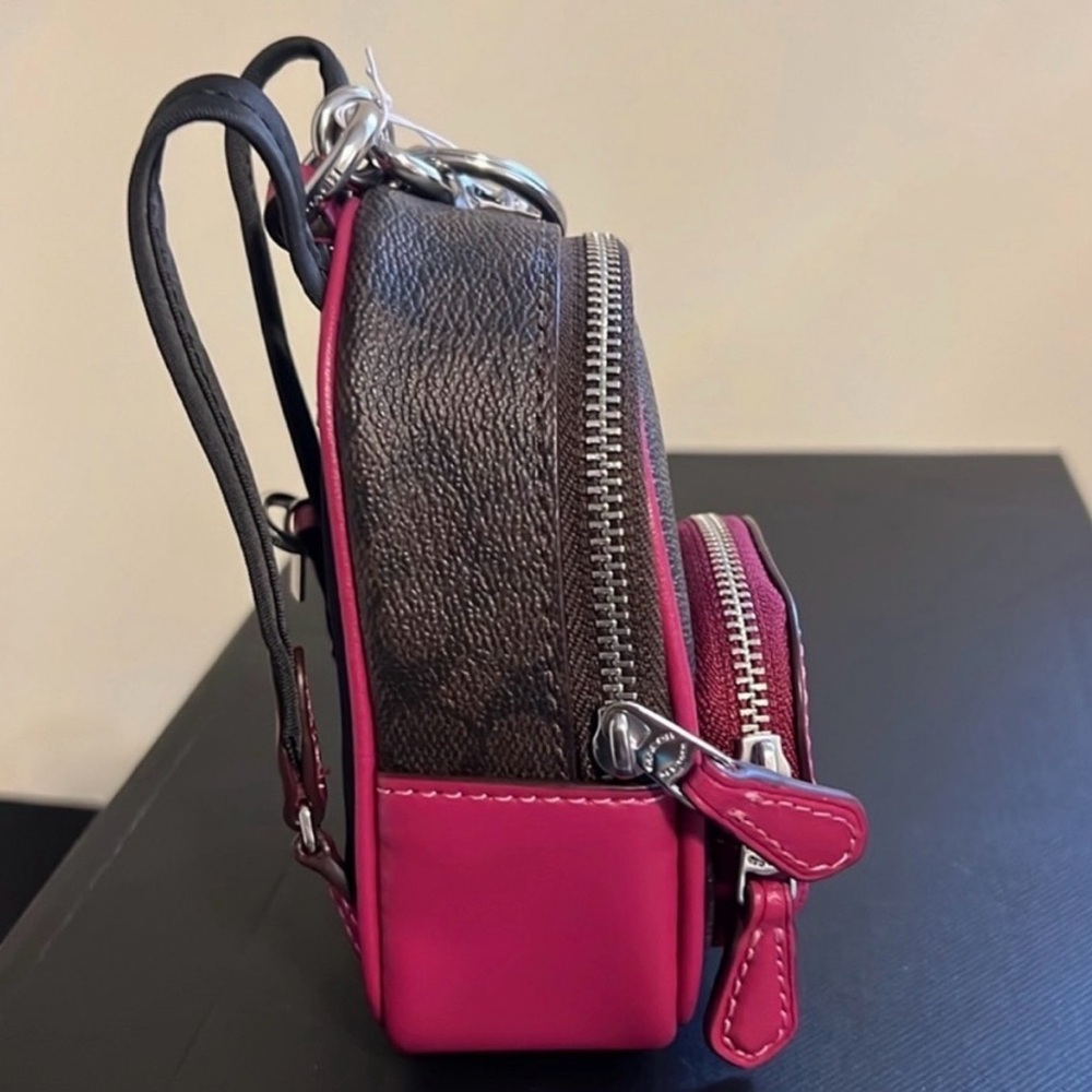 Coach Mini Backpack Keychain - Picture 9 of 9